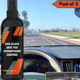 Car Glass Anti-Fog Hydrophobic Coating 100ml (Pack Of 2)